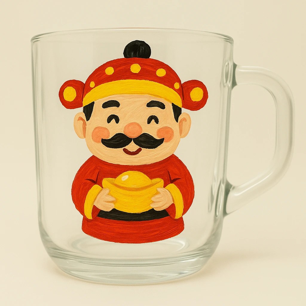 Ceramic Mug Doodling Workshop for Chinese New Year Cai shen